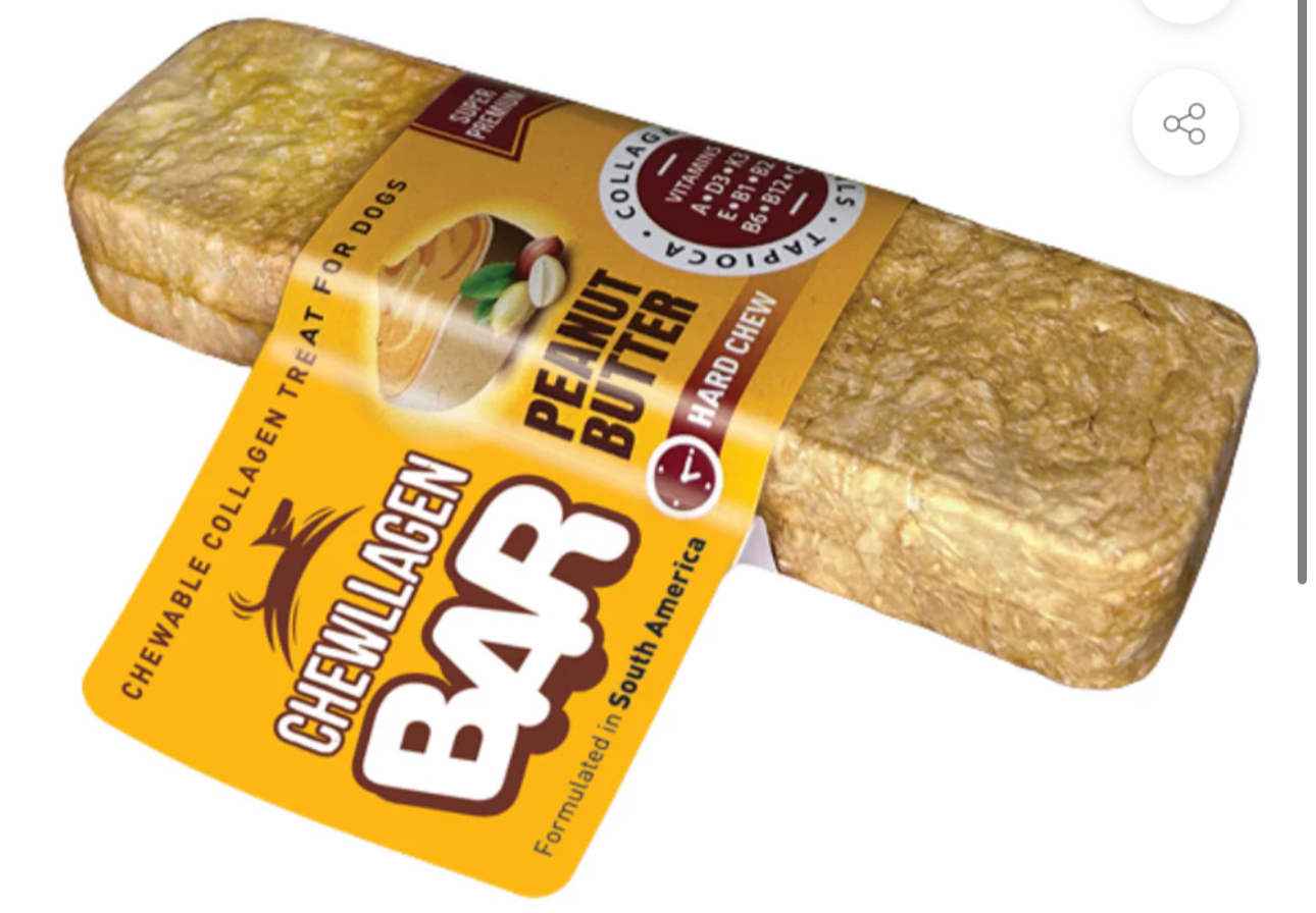 Peanut butter Chewllagen bar 5 inches