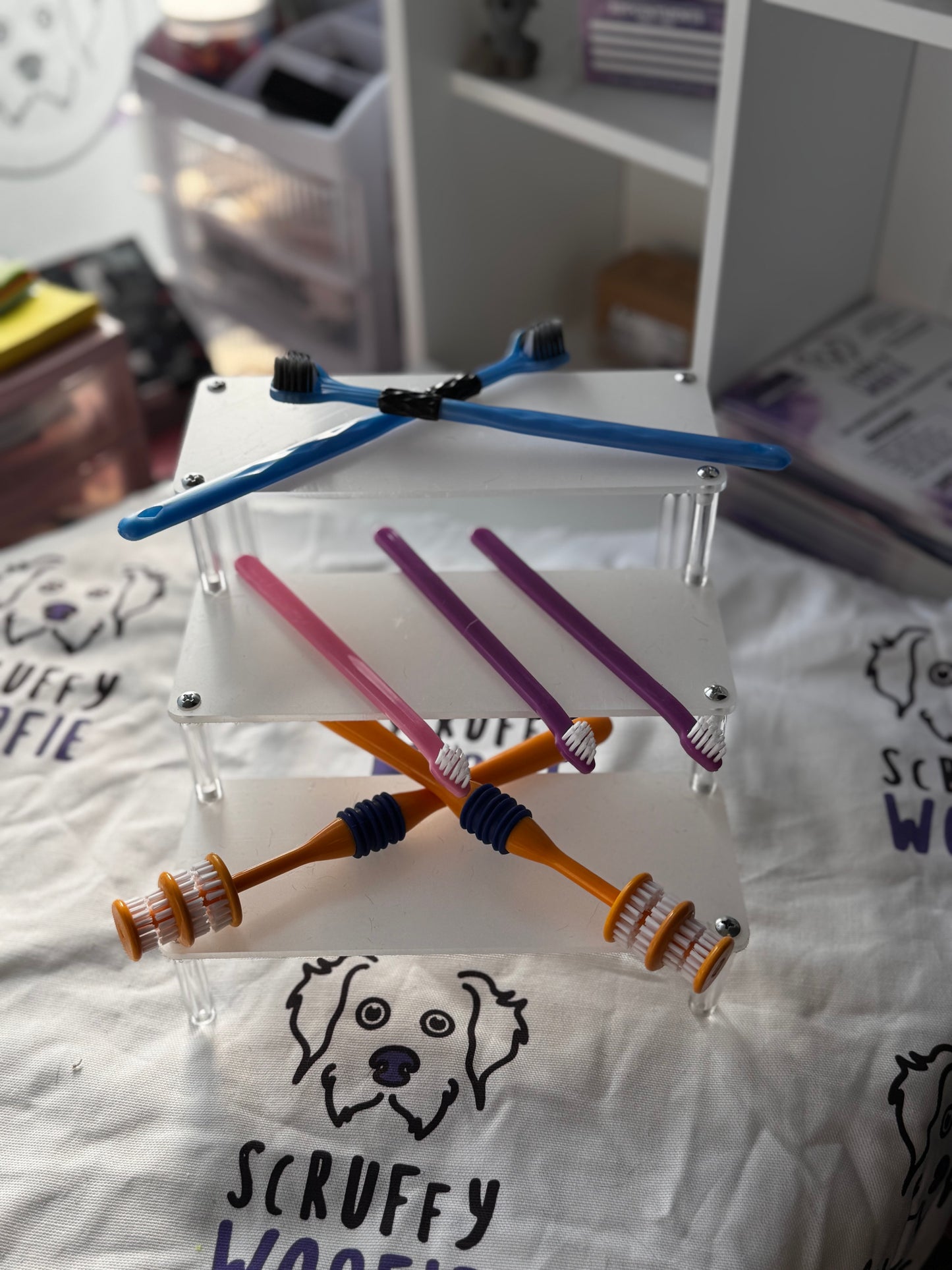 Dog tooth brush