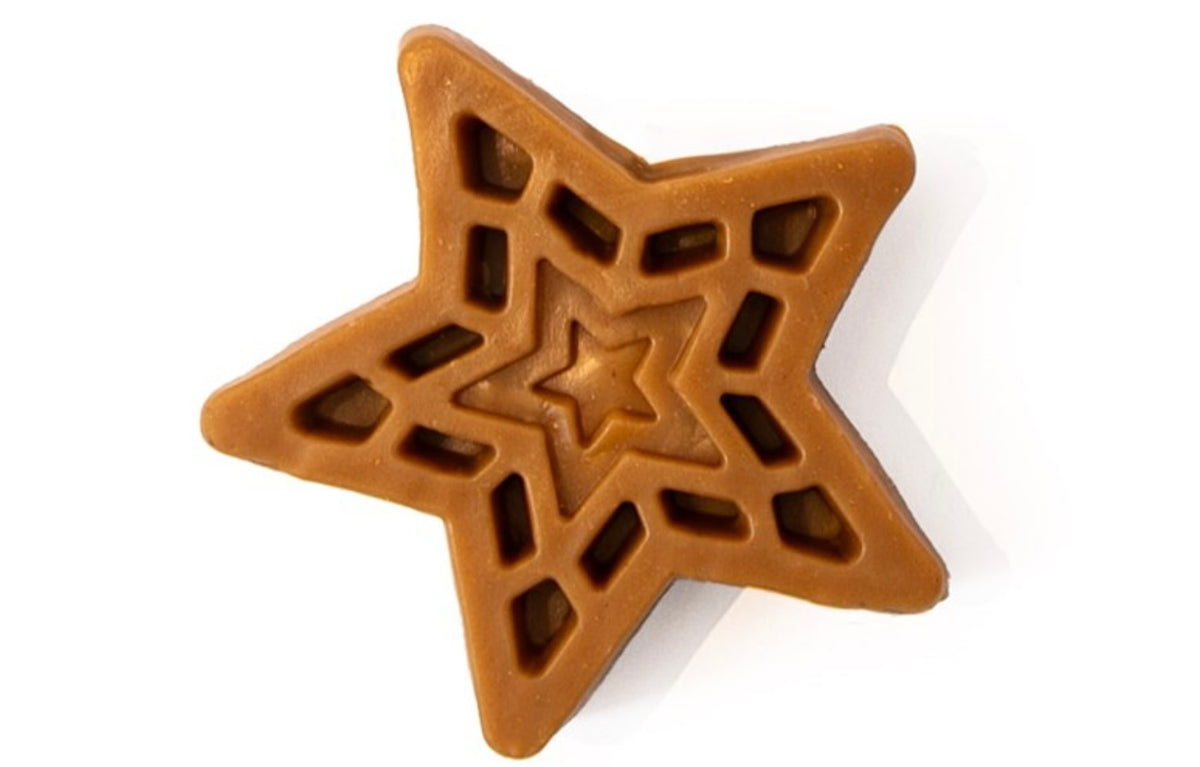 Merry Christmas vegetable based star treat