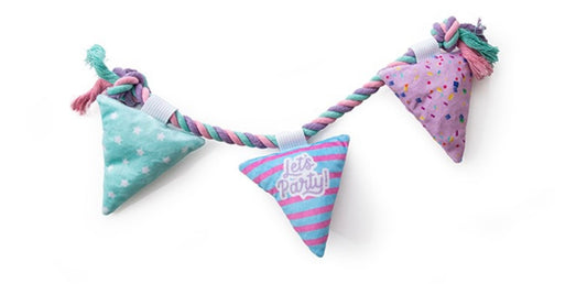 Let’s party rope toy