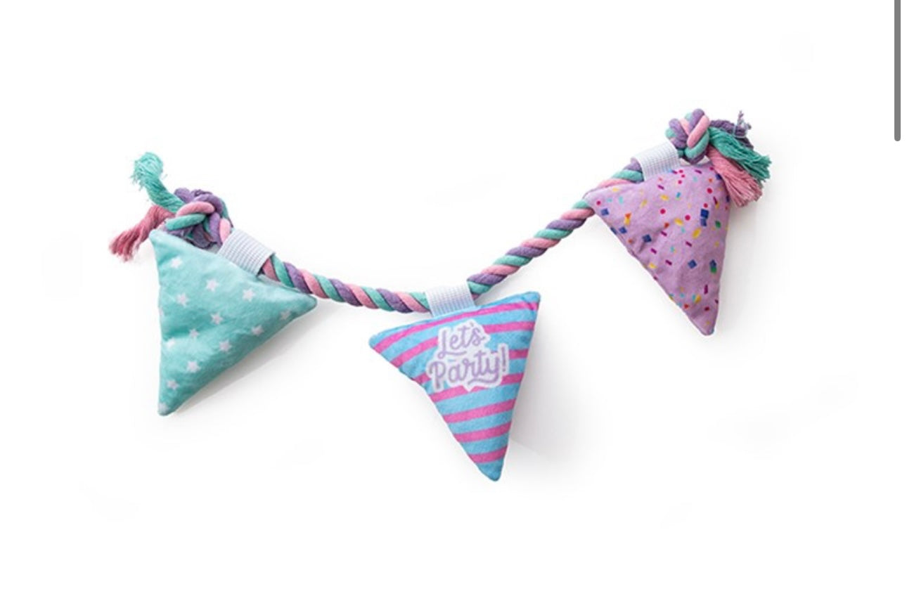 Happy birthday rope toy
