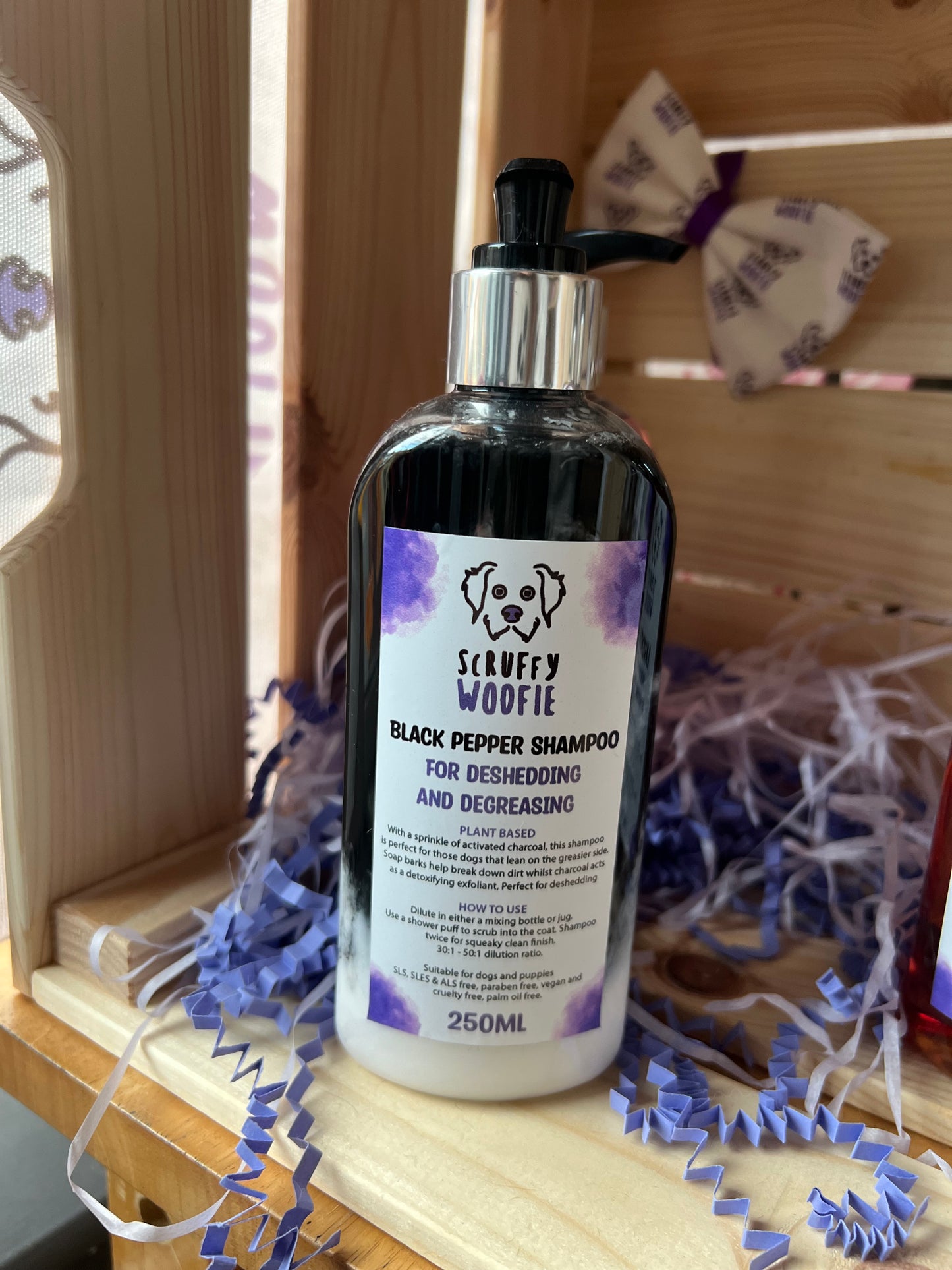 Black pepper shampoo 250ml